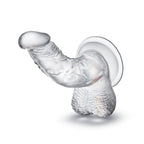 B Yours Diamond Sparkle Realistic P-Spot Clear 6.5-Inch Long Dildo