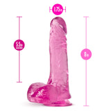B Yours Plus Ram N’ Jam Realistic Pink 8-Inch Long Dildo