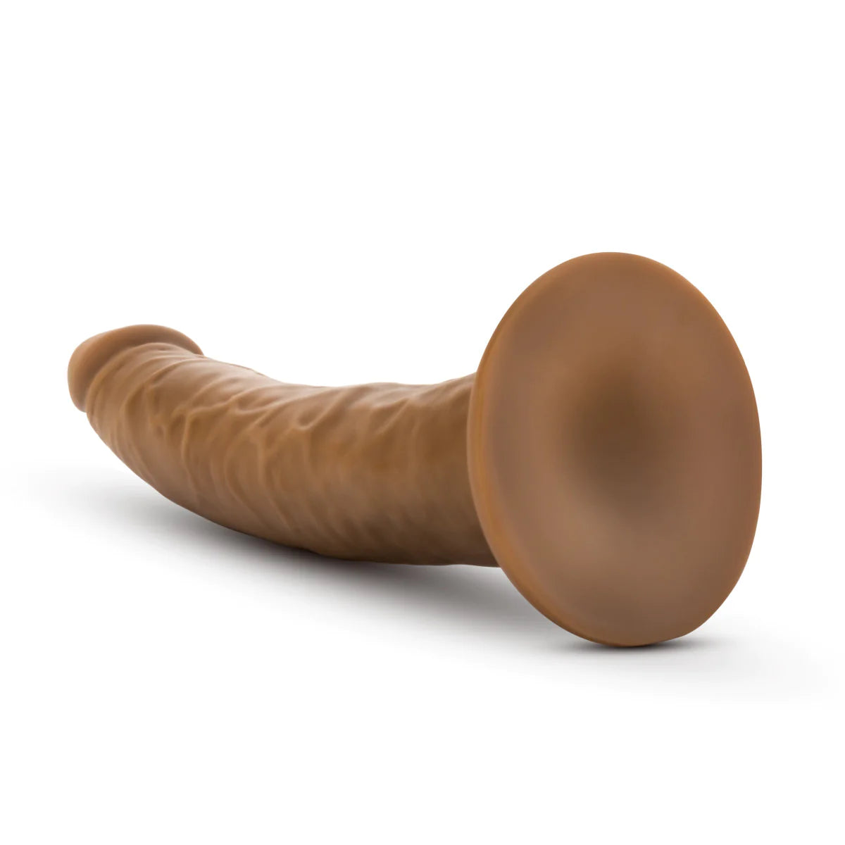 Dr. Skin Realistic Mocha 7.5-Inch Long Dildo