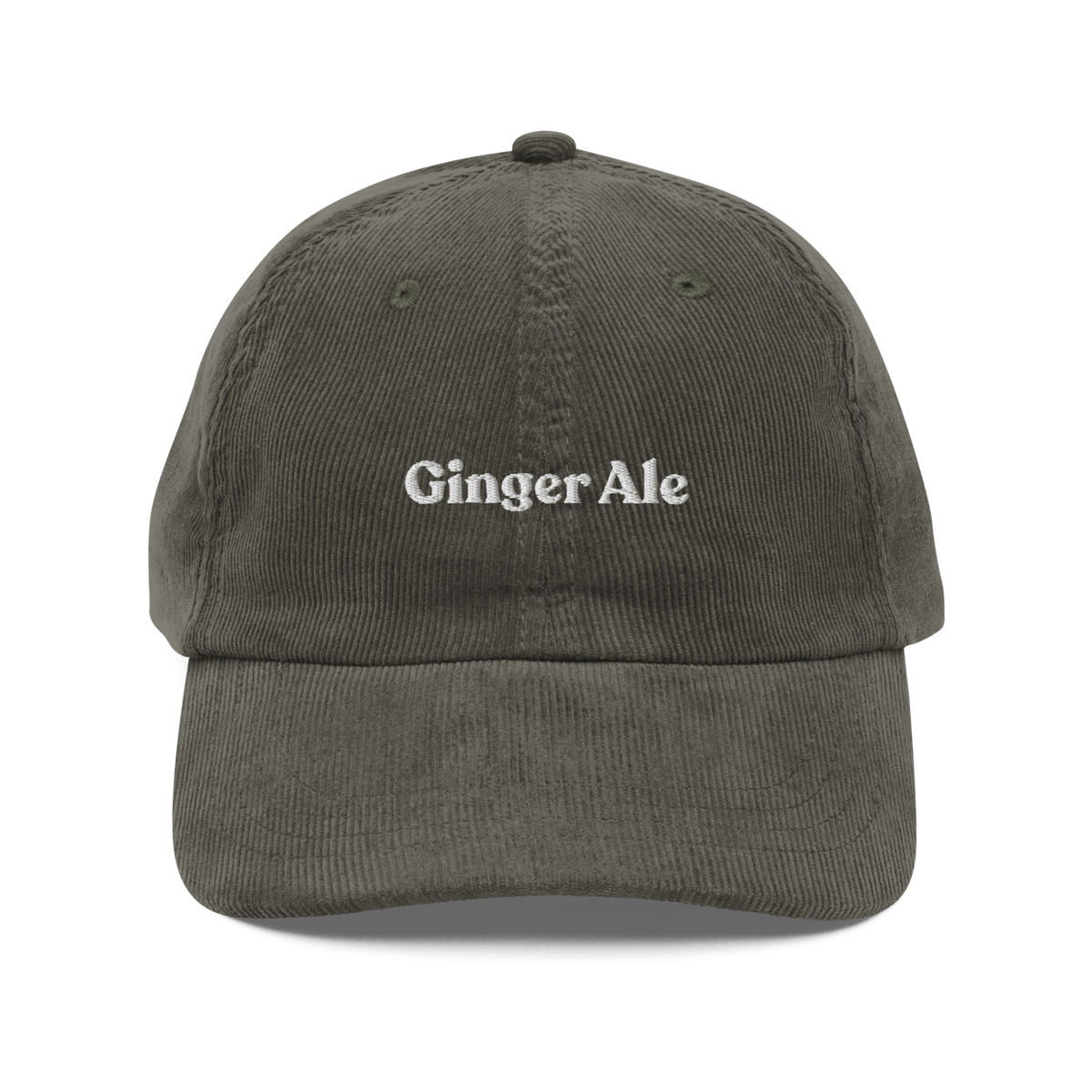 Ginger Ale Embroidered Hat