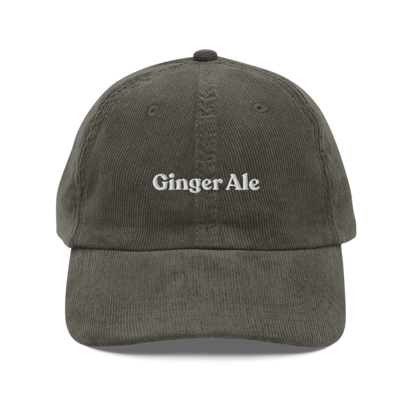 Ginger Ale Embroidered Hat