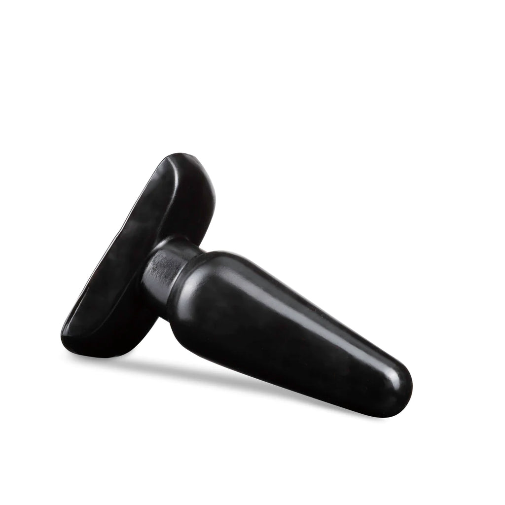 Anal Adventures Basic Black 4.75-Inch Anal Plug