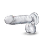 B Yours Diamond Gleam Realistic Clear 7-Inch Long Dildo