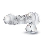 B Yours Diamond Dazzle Realistic Clear 9-Inch Long Dildo