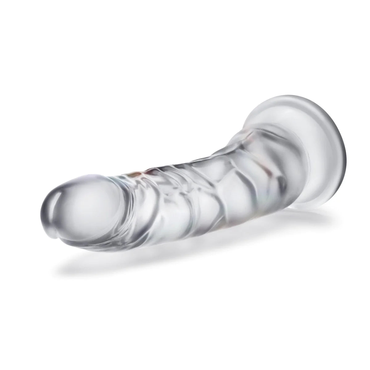 B Yours Diamond Glisten Realistic Clear 8.75-Inch Long Dildo