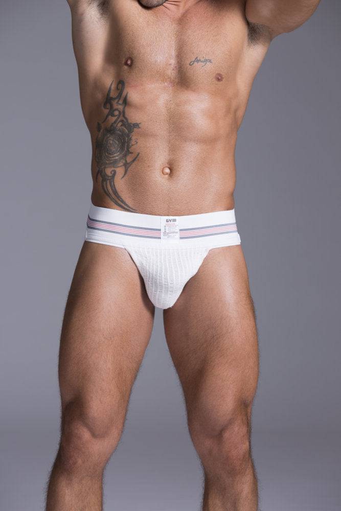 GYM Old School 2.0 Jockstrap with 3" Waistband (1-Pack)
