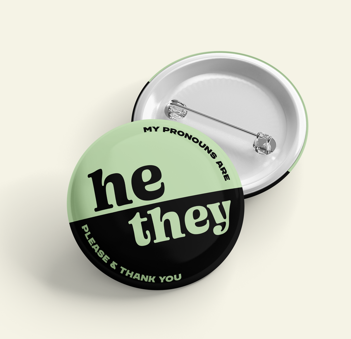 He They Pronoun Pin