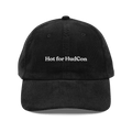 Hot for HudCon Embroidered Corduroy Hat