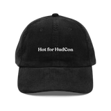 Hot for HudCon Embroidered Corduroy Hat