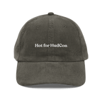 Hot for HudCon Embroidered Corduroy Hat