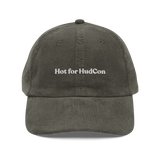 Hot for HudCon Embroidered Corduroy Hat