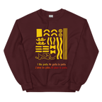 I like pasta. Sweatshirt