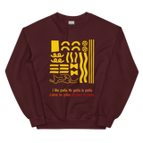 I like pasta. Sweatshirt