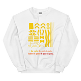 I like pasta. Sweatshirt