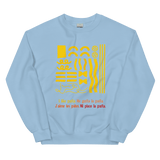 I like pasta. Sweatshirt