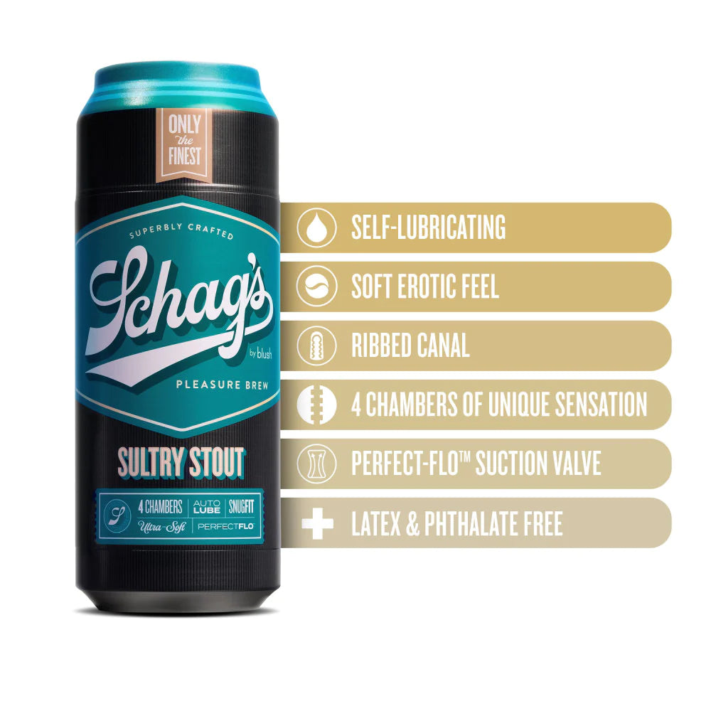 Schag's Sultry Stout Frosted Masturbator Stroker
