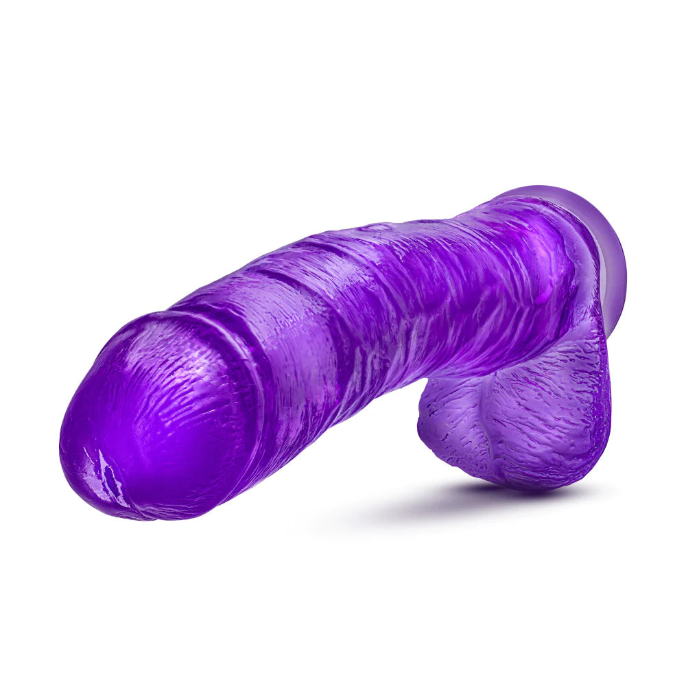 B Yours Plus Hefty N’ Hung Purple 14-Inch Long Dildo