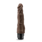Dr. Skin Cock Vibe 4 Realistic Chocolate 8-Inch Long Vibrating Dildo