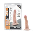Dr. Skin Silicone Dr. Lucas Realistic Vanilla 5.5-Inch Long Dildo
