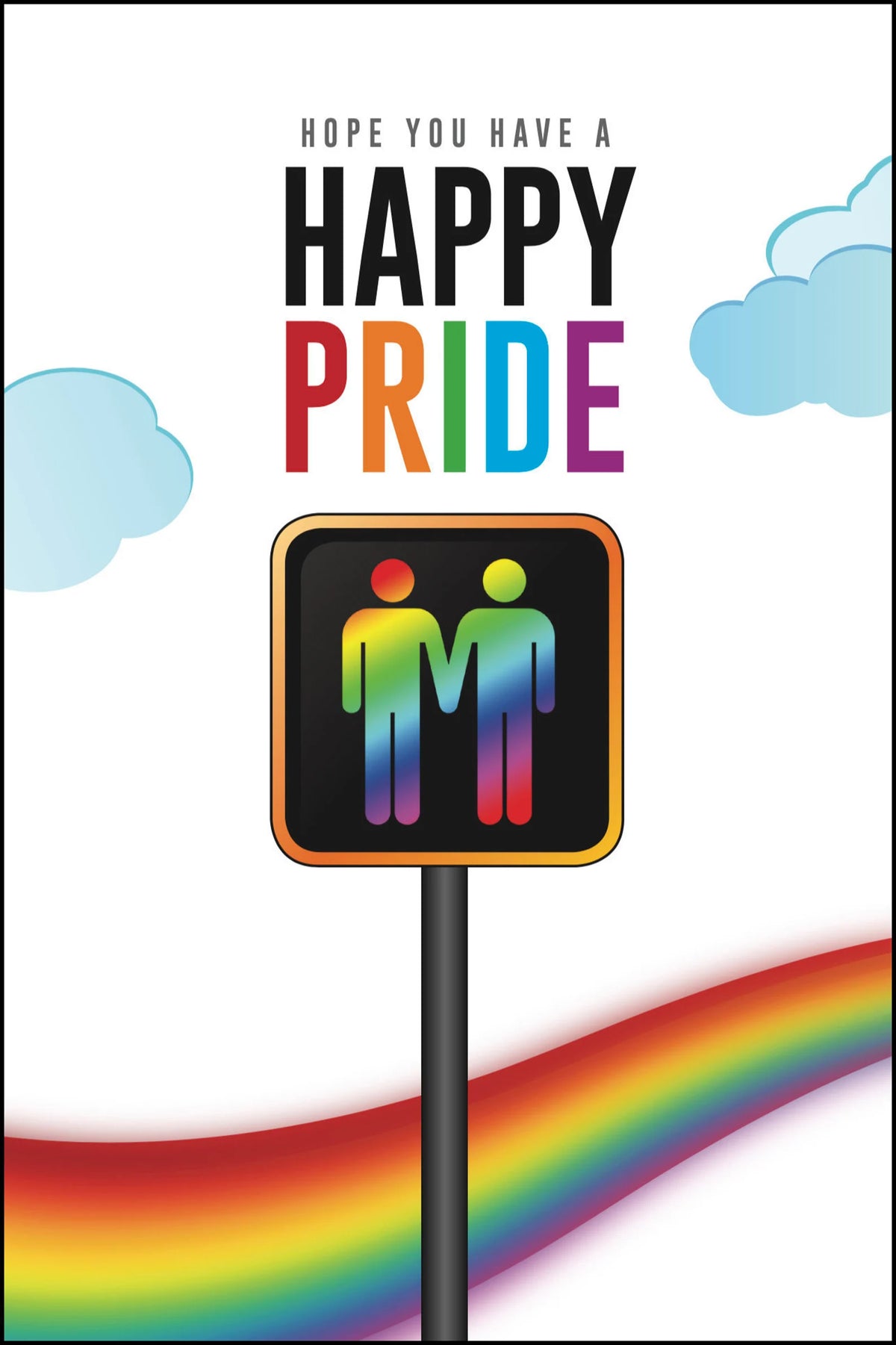 HAPPY PRIDE GREETING CARD