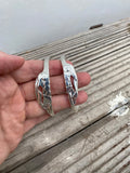 Silver Torso Cuffs by Gilty Boy