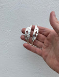 Silver Torso Cuffs by Gilty Boy