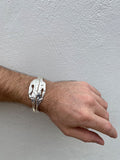 Silver Torso Cuffs by Gilty Boy