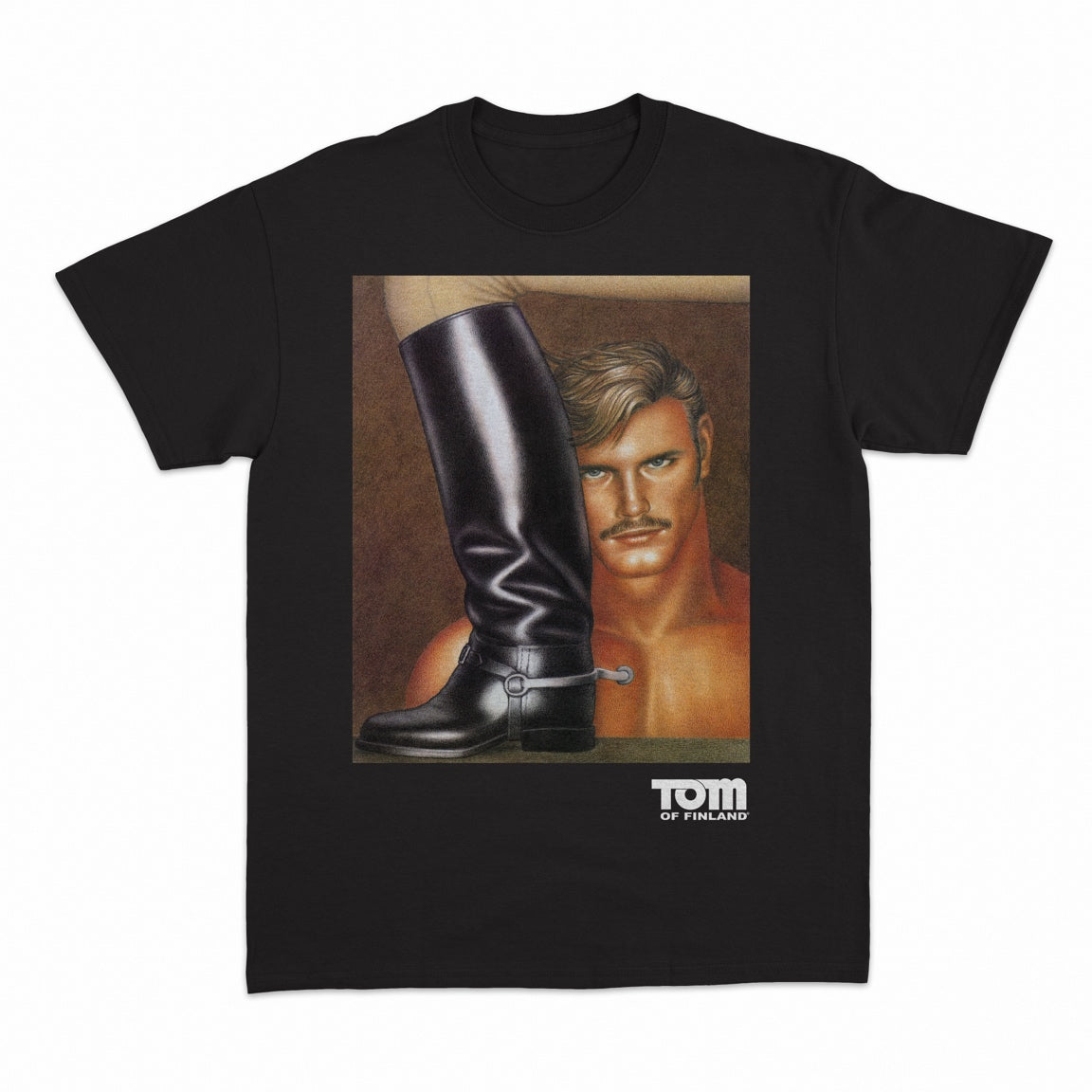 Tom of Finland Booty Boy Tee by Peachy Kings