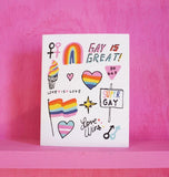 GAY IS GREAT CARD