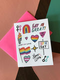 GAY IS GREAT CARD