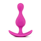 Luxe Explore Fuchsia 4.5-Inch Anal Plug With Handle