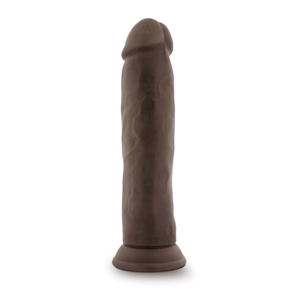 Dr. Skin Plus Realistic 9.25-Inch Dildo - Chocolate