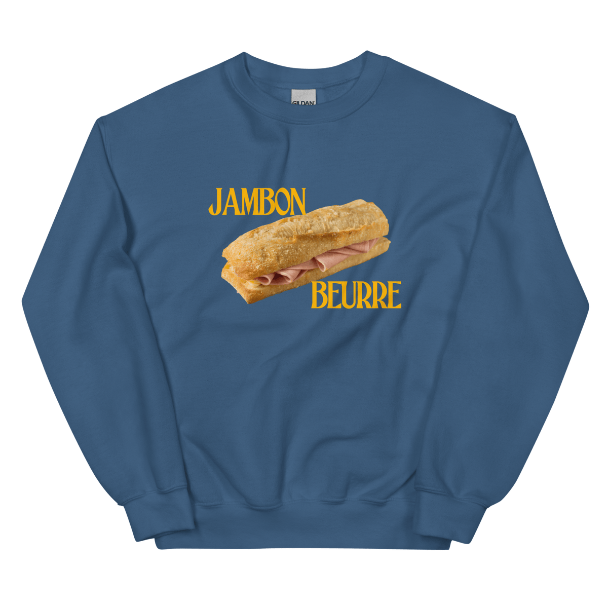 Jambon Beurre Sweatshirt - Indigo Blue