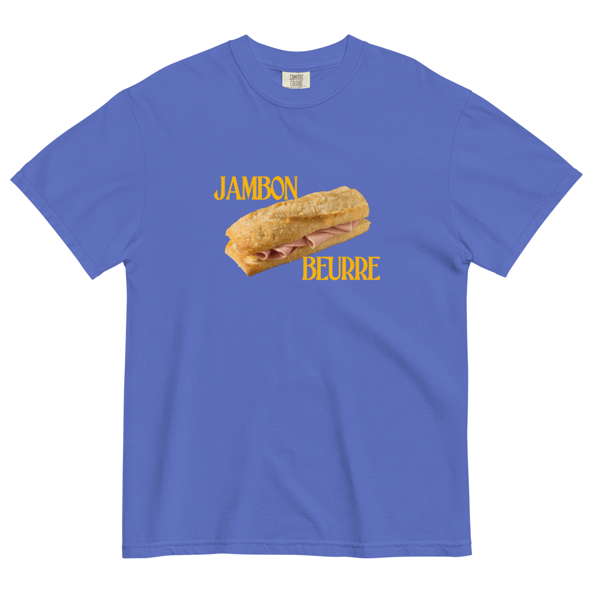 Jambon Beurre T-Shirt - Flo Blue
