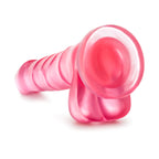 B Yours Sweet N' Hard 4 Realistic Pink 7.75-Inch Long Dildo