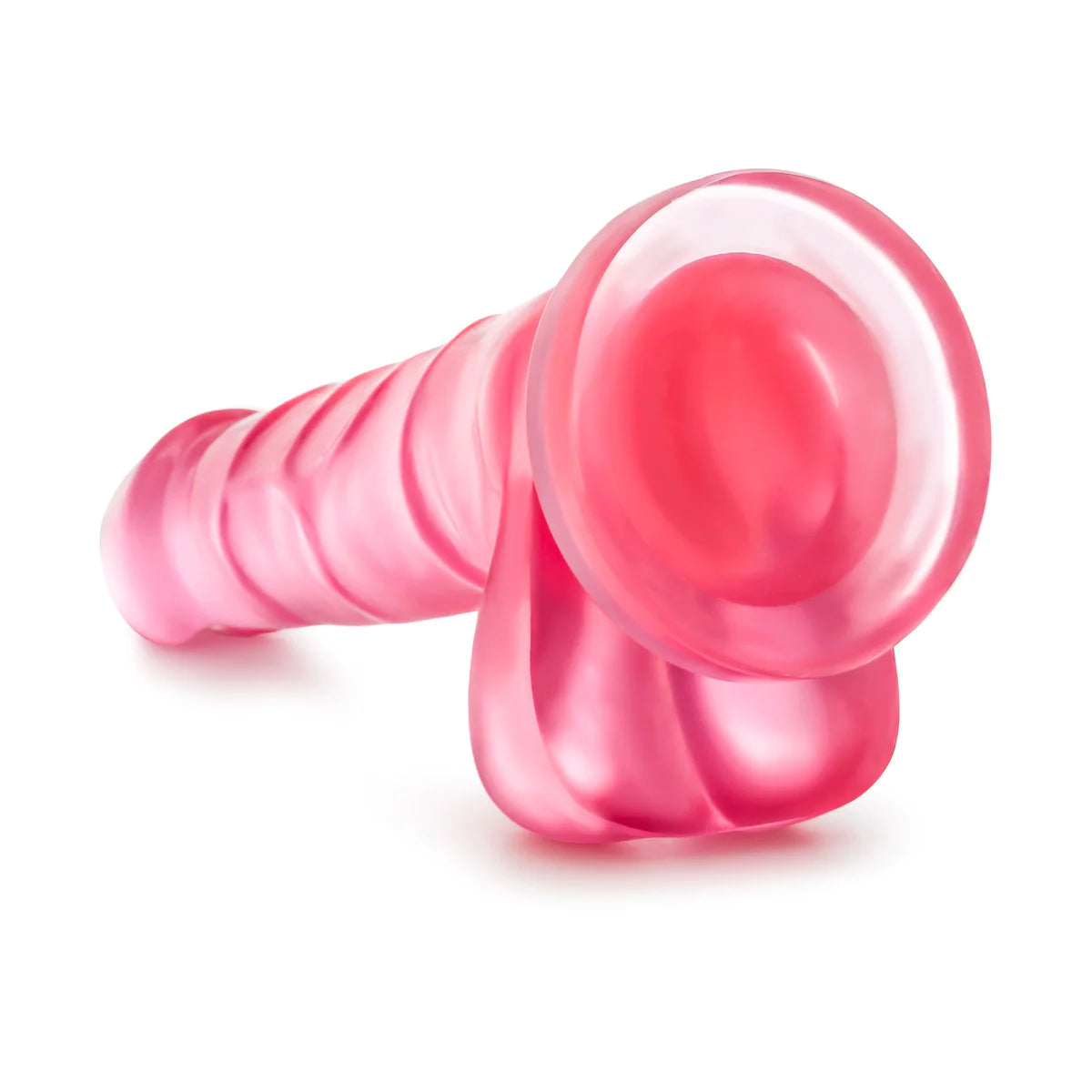 B Yours Sweet N' Hard 4 Realistic Pink 7.75-Inch Long Dildo