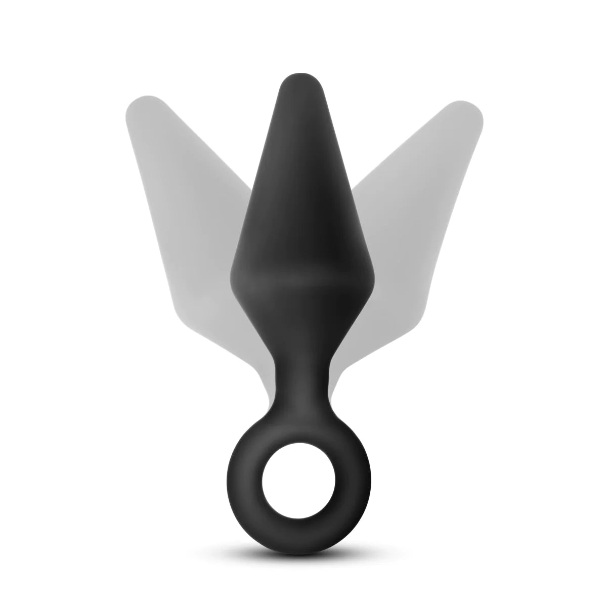 Anal Adventures Platinum Loop Black 3-Inch Anal Plug