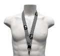 CA-RIO-CA LANYARD Black, Blue, Red And White - Key Holder