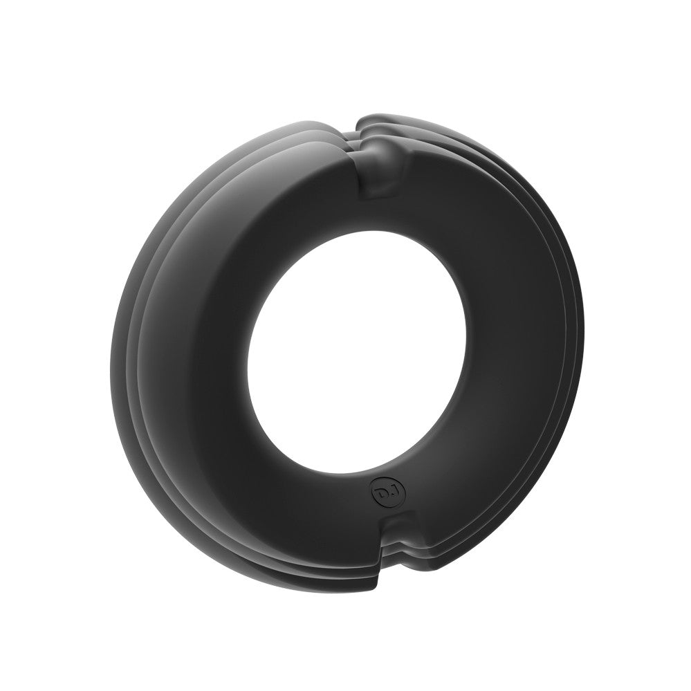 Kink by Doc Johnson Silicone-Covered Stainless Steel Cock Ring 50mm