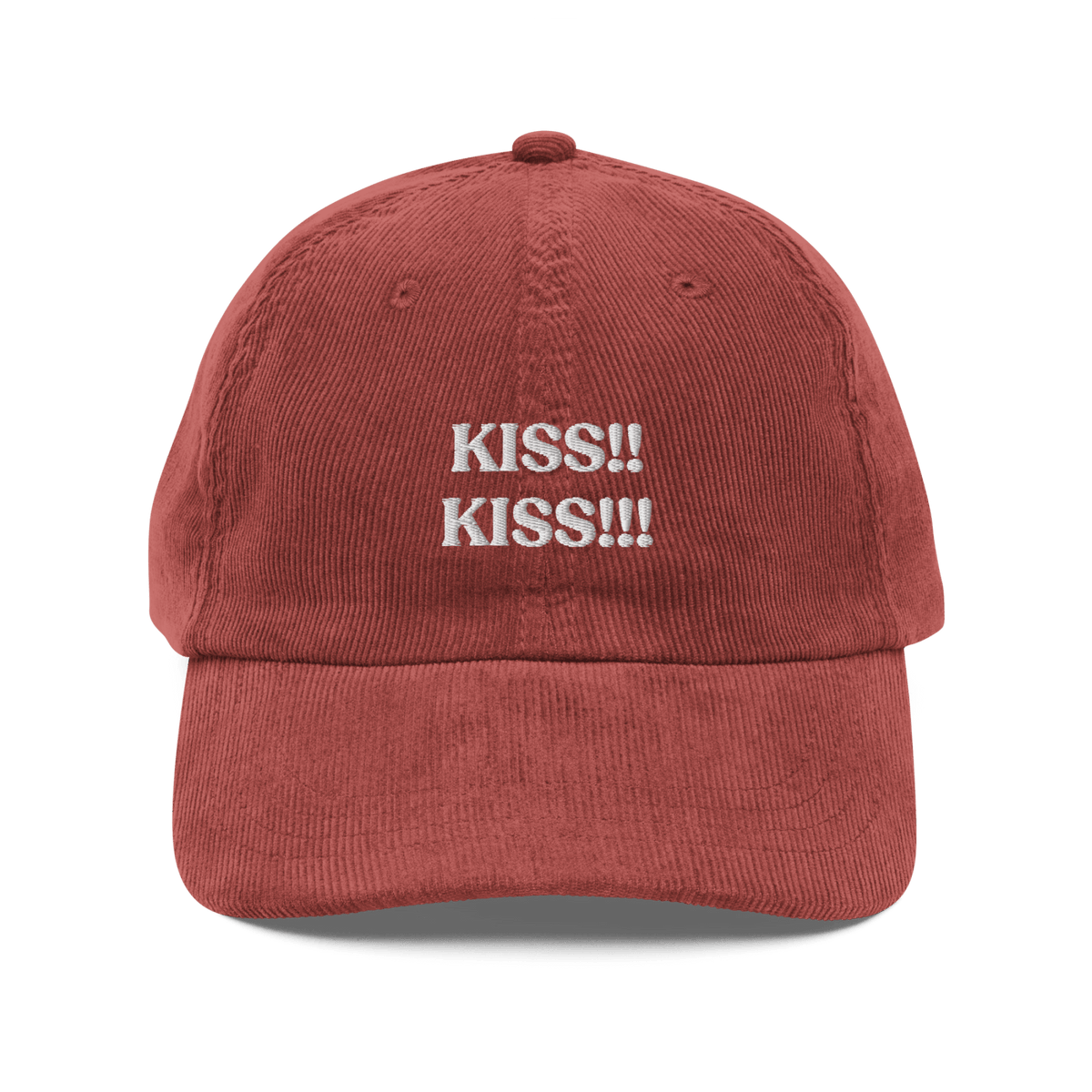 Kiss!! Kiss!! Embroidered Hat