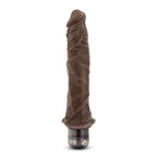 Dr. Skin Cock Vibe 8 Realistic Chocolate 9.75-Inch Long Vibrating Dildo