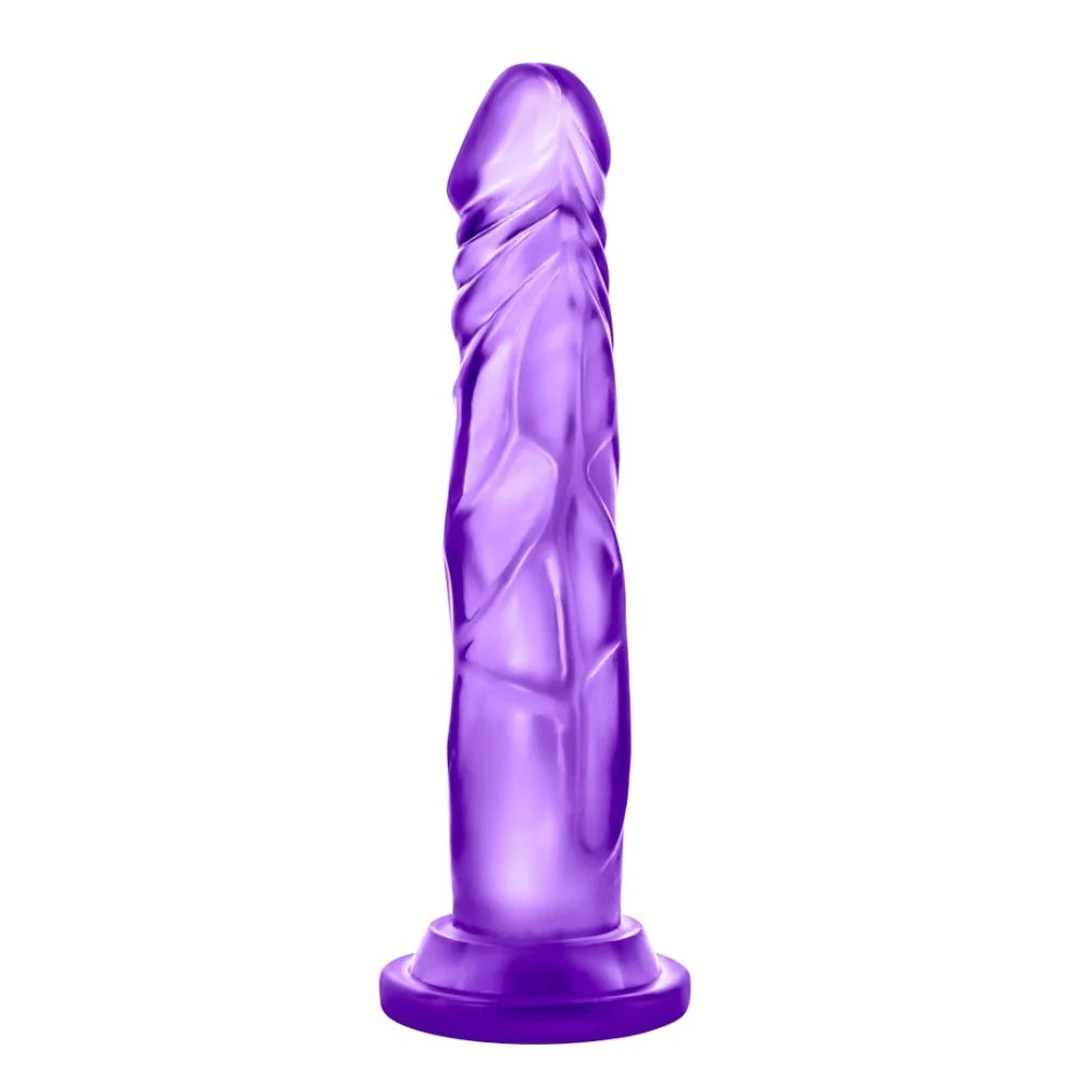 B Yours Sweet N' Hard 5 Realistic Purple 7.5-Inch Long Dildo