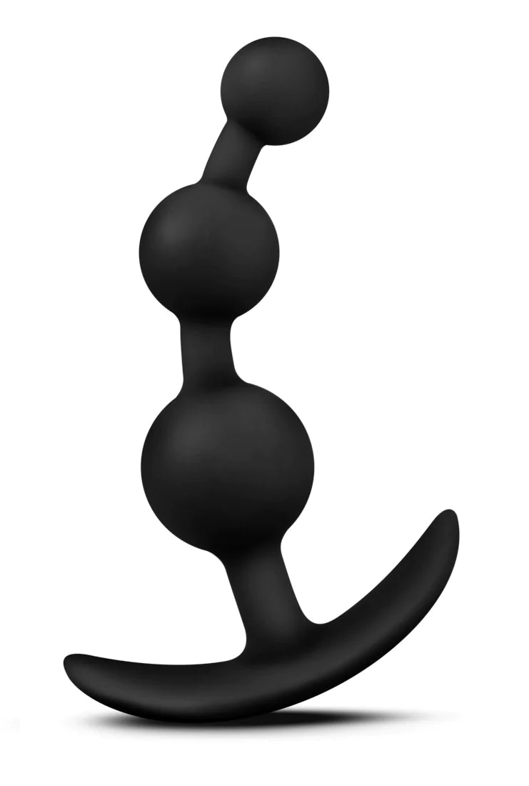 Luxe Be Me 3 Black 5.25-Inch Anal Plug With Handle