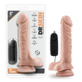 Dr. Skin Dr. James Realistic Vanilla 9-Inch Vibrating Dildo