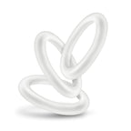 Performance VS2: Glow In The Dark White Small Penis Rings 3-Pack
