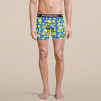 Men's Lemon Boxer Brief Underwear