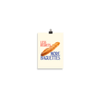 Less Regrets, More Baguettes Poster