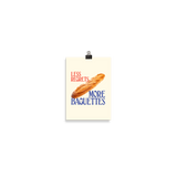 Less Regrets, More Baguettes Poster