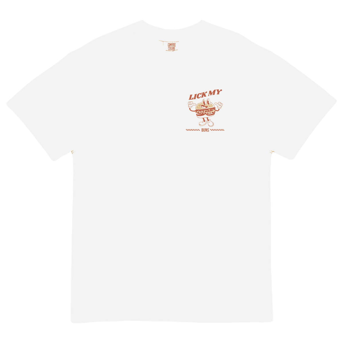 Lick My Buns Print T-shirt
