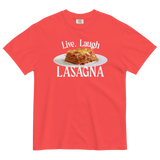 Live, Laugh, Lasagna T-Shirt